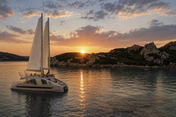 Orma Chiara auf den Lavezzi-Inseln – Sonnenuntergang